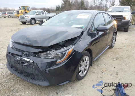 2022 Toyota Corolla Le z USA, uszkodzony, nr VIN 5YFEPMAE4NP305002